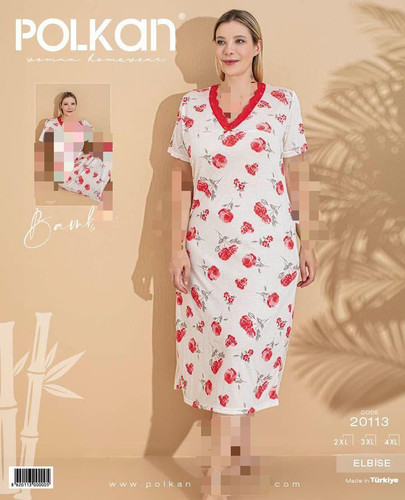 تونیک آستین کوتاه زنانه ترکیه برند polkan
