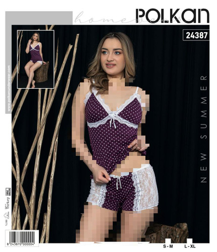 ست تاپ و شورتک زنانه سایز نرمال نخ بامبو بسیار نرم و راحت و خنک