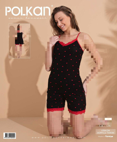 ست تاپ و شورتک زنانه سایز نرمال نخ بامبو بسیار نرم و راحت و خنک